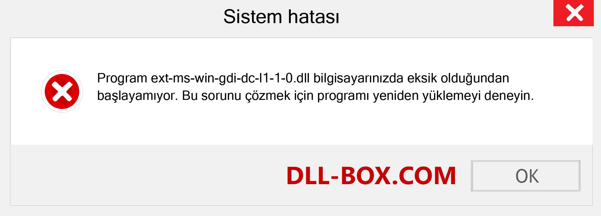 ext-ms-win-gdi-dc-l1-1-0.dll dosyası eksik mi? Windows 7, 8, 10 için İndirin - Windows'ta ext-ms-win-gdi-dc-l1-1-0 dll Eksik Hatasını Düzeltin, fotoğraflar, resimler